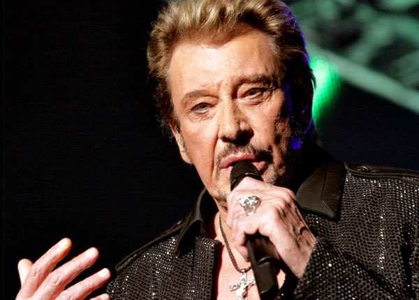 Johnny Hallyday dévoile « Rester vivant » au Grand Journal de Canal +