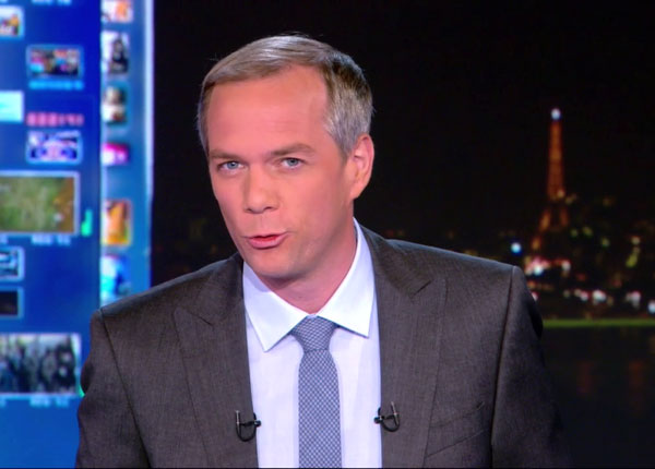20 heures : Julien Arnaud distance Plus belle la vie et David Pujadas
