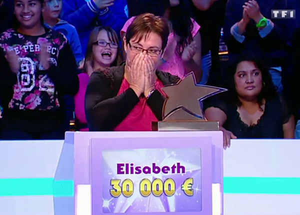 Les 12 coups de midi : Elisabeth au bord de l’élimination sur TF1