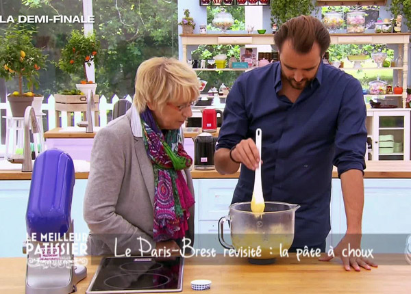 Le meilleur pâtissier, à vos fourneaux : les choux de Cyril Lignac et Mercotte enchantent les ménagères Le meilleur pâtissier, à vos fourneaux : les choux de Cyril Lignac et Mercotte enchantent les ménagères