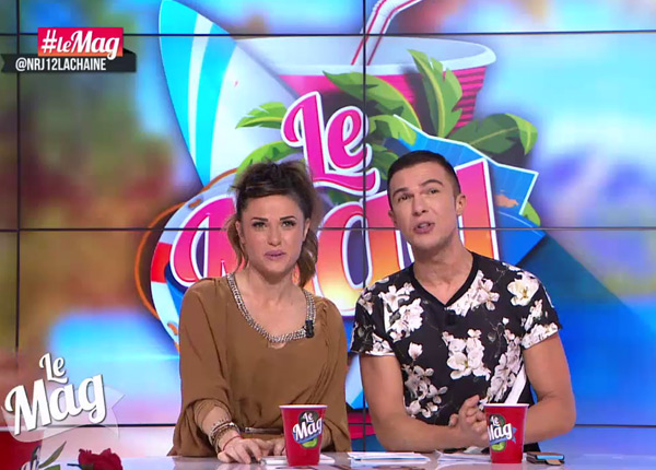 Le Mag présenté par Capucine et Nicolas Touderte au plus haut sur NRJ12