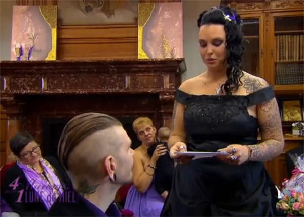 4 mariages pour 1 lune de miel : Johanna, Sonia, Kelly et Sophie s’insultent sur TF1 4 mariages pour 1 lune de miel : Johanna, Sonia, Kelly et Sophie s’insultent sur TF1
