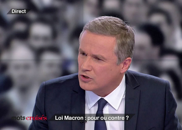 Mots Croisés : Anne-Sophie Lapix loin de convaincre sur France 2