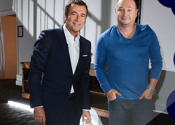 Bernard Montiel (Touche pas à mon poste !) face à Sébastien Cauet Bernard Montiel (Touche pas à mon poste !) face à Sébastien Cauet