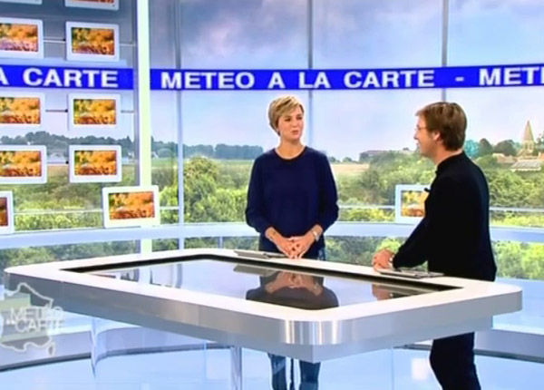 Météo à la carte également diffusé le samedi dès le 10 janvier 2015