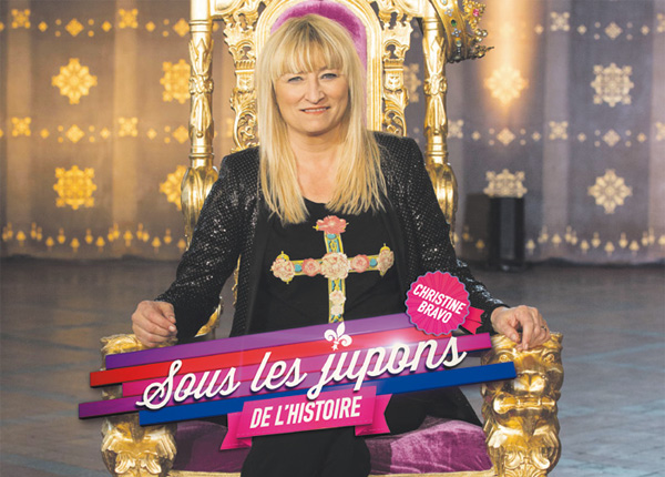 Sous les jupons de l’histoire : Christine Bravo de retour avec des inédits dès le 11 janvier sur Chérie 25 