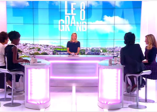 Le Grand 8 : Laurence Ferrari, Roselyne Bachelot et Audrey Pulvar proposent un hommage à Charlie Hebdo