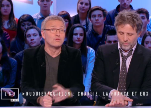 A 20 heures, Laurent Ruquier et Stéphane Guillon font le bonheur du Grand Journal de Canal +