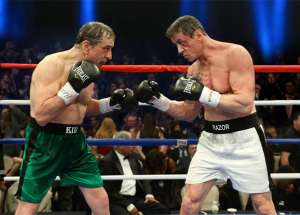 Match Retour : le duel attendu entre Rocky Balboa (Sylvester Stallone) et Jake La Motta (Robert de Niro) Match Retour : le duel attendu entre Rocky Balboa (Sylvester Stallone) et Jake La Motta (Robert de Niro)