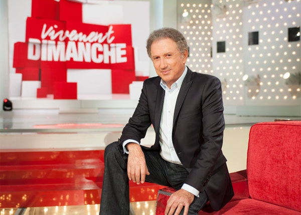 Vivement dimanche : Stéphane Bern, Louane et Arnaud Tsamère chez Michel Drucker