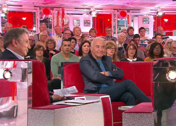 Vivement dimanche : Michel Fugain loin du niveau de Stéphane Bern