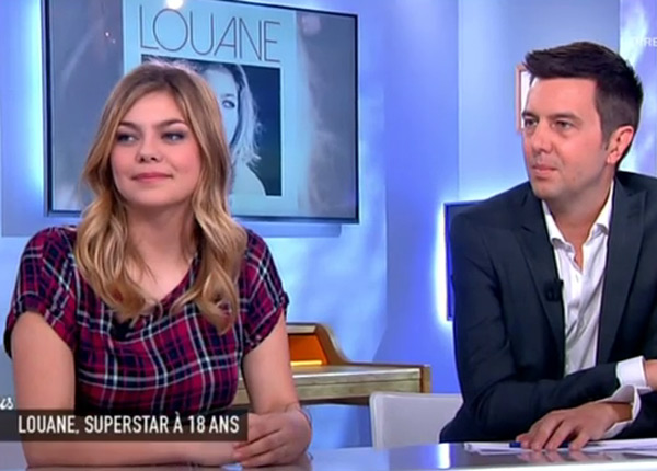 Malgré Madonna au Grand Journal, Louane très suivie dans C à vous