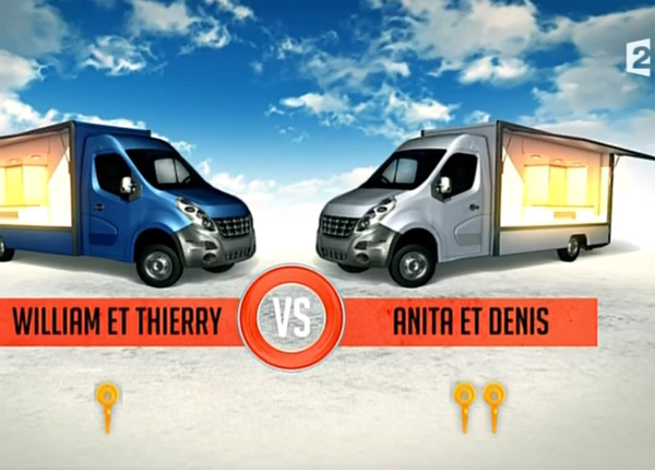 Mon food truck à la clé : Anita et Denis prennent l’avantage, France 2 sous les 600 000 curieux Mon food truck à la clé : Anita et Denis prennent l’avantage, France 2 sous les 600 000 curieux