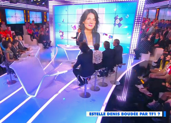 Touche pas à mon poste : le cas Estelle Denis défendu par Gérard Louvin Touche pas à mon poste : le cas Estelle Denis défendu par Gérard Louvin