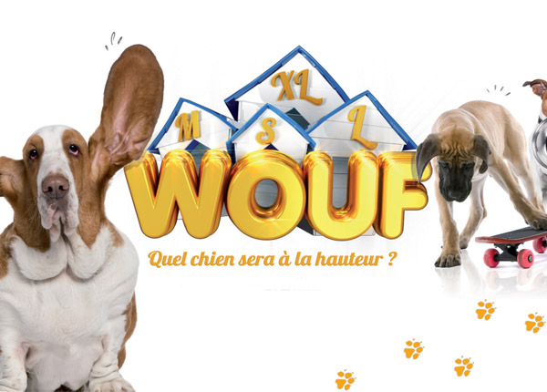 Wouf :  Matthieu Delormeau et  Anne-Gaëlle Riccio cherchent le meilleur chien dès le 11 avril sur NRJ12