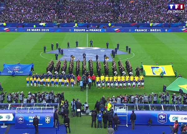 France / Brésil : lourde défaite pour les Bleus, belle victoire pour TF1