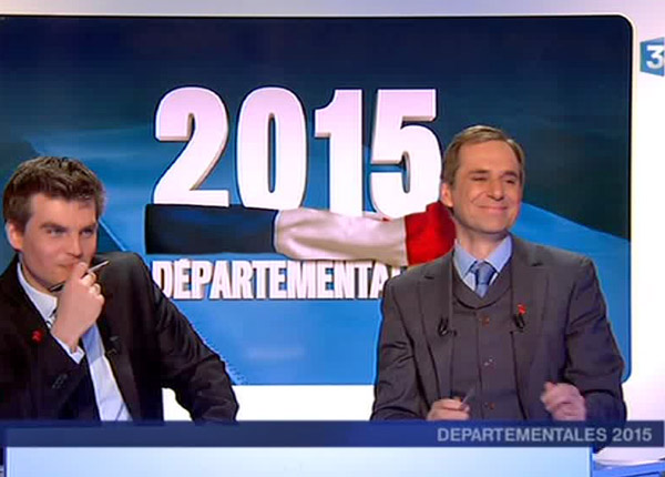 Elections départementales 2015 : les résultats du second tour lassent rapidement sur France 3