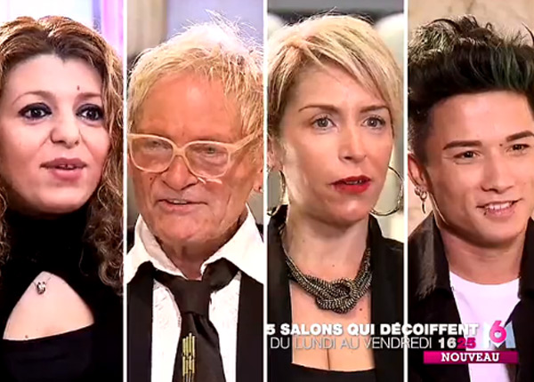 5 salons qui décoiffent : Ève présente Imany à Lynda, Robert, Claudia et Nicolas sur M6