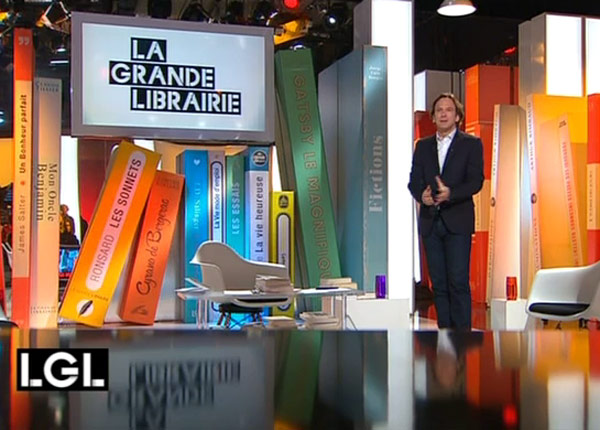 La Grande Librairie : Daniel Pennac, Régine Detambel et Jean-Didier Vincent sur France 5