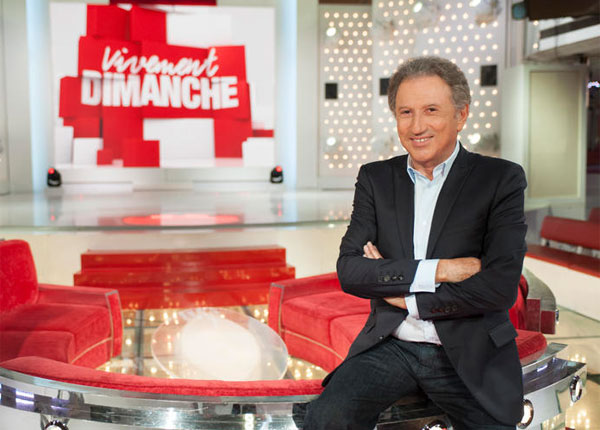 Vivement dimanche : Michel Galabru et Pascale Roberts (Plus belle la vie) chez Michel Drucker