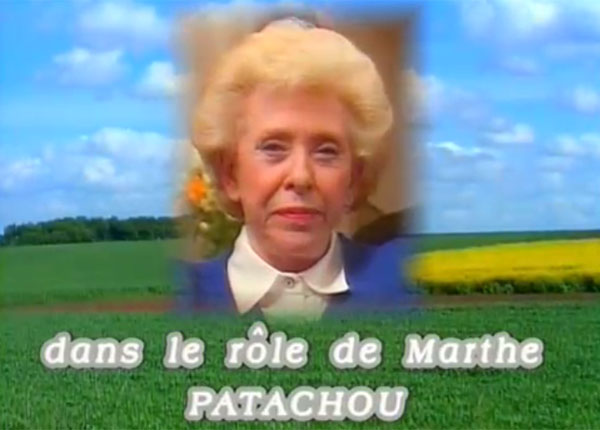 Décès de Patachou (Henriette Ragon), d’Orages d’été aux Grandes marées