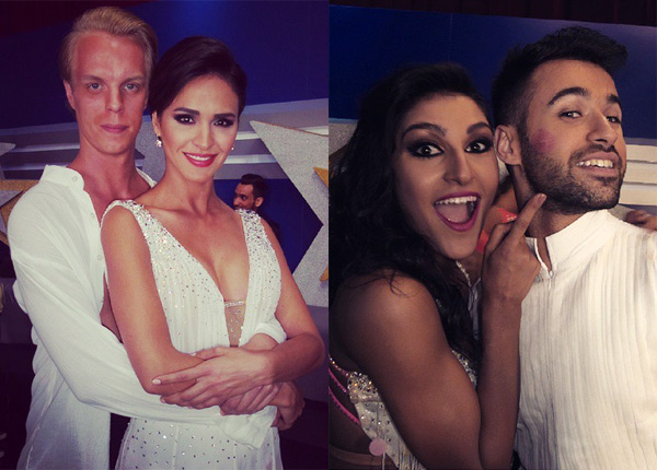 Leila Ben Khalifa et Anthony Touma en finale de Danse avec les stars Leila Ben Khalifa et Anthony Touma en finale de Danse avec les stars