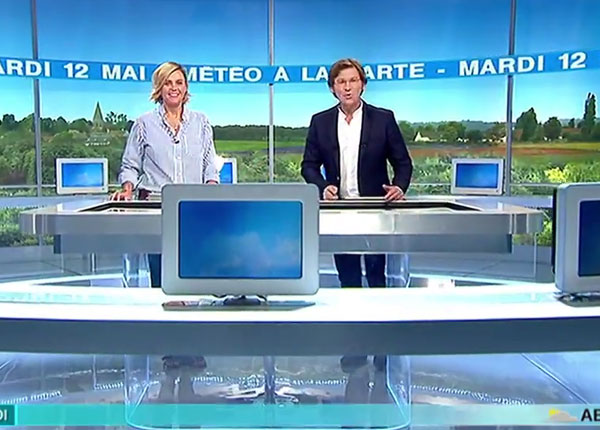 Météo à la carte : France 3 à son meilleur niveau à 13 heures Météo à la carte : France 3 à son meilleur niveau à 13 heures