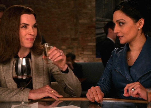 The Good Wife : la production a truqué les retrouvailles entre Julianna Margulies et Archie Panjabi The Good Wife : la production a truqué les retrouvailles entre Julianna Margulies et Archie Panjabi