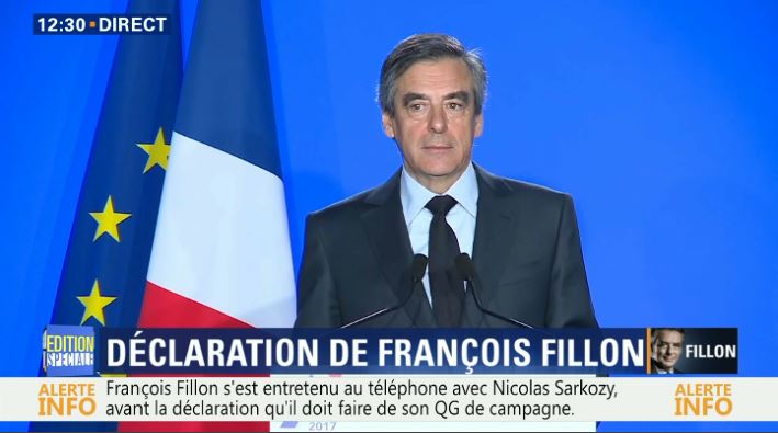 Déclaration de François Fillon : les audiences de BFMTV explosent, LCI devant CNews