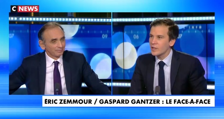 Face à l’info (Audiences TV) : Eric Zemmour et Gaspard Gantzer plus forts que BFMTV et LCI, Christine Kelly se maintient en forme