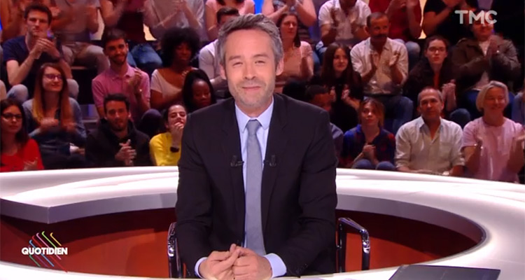 Quotidien : François Hollande face à un fan de Donald Trump, Yann Barthès plus fort en audience que le TPMP de Benjamin Castaldi