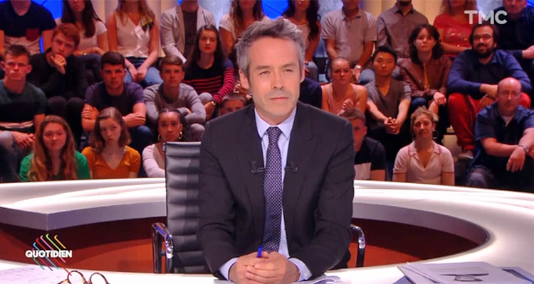 Quotidien se penche sur TPMP, Yann Barthès sur une pente vertigineuse en audience