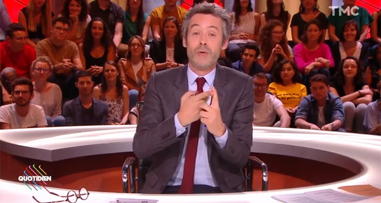 Quotidien : Cyril Hanouna absent, Yann Barthès plus fort que TPMP en audience Quotidien : Cyril Hanouna absent, Yann Barthès plus fort que TPMP en audience