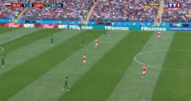 Coupe du Monde 2018 : la Russie ouvre son Mondial sur un 5-0, quel bilan d’audience pour TF1 ? Coupe du Monde 2018 : la Russie ouvre son Mondial sur un 5-0, quel bilan d’audience pour TF1 ?