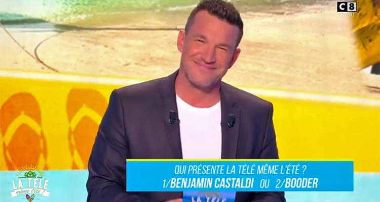 La télé même l’été : Benjamin Castaldi asperge Matthieu Delormeau, audiences au plus bas pour C8