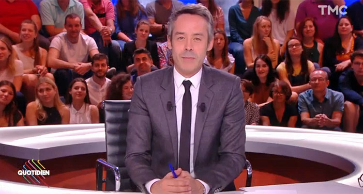 Quotidien : Vincent Dedienne raille Laurent Wauquiez, Yann Barthès glisse en audience face à la remontée de Benjamin Castaldi