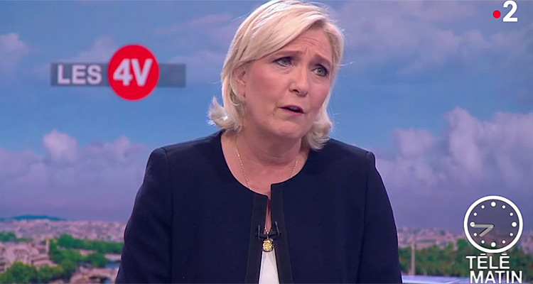 Télématin : Thierry Beccaro face à Marine Le Pen, France 2 gagnante en audience