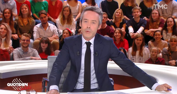 Quotidien : Yann Barthès signe une semaine d’audience record, Matthieu Delormeau au tapis