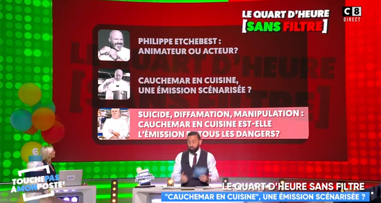 Cauchemar en cuisine / TPMP : Monica et Gilles Verdez accusent, M6 et Philippe Etchebest répliquent et se défendent