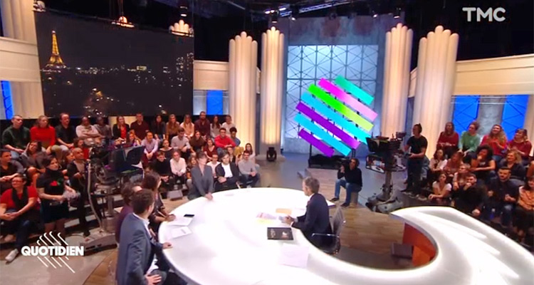 Quotidien : un invité annule sa venue, Yann Barthès terrasse TPMP en audience