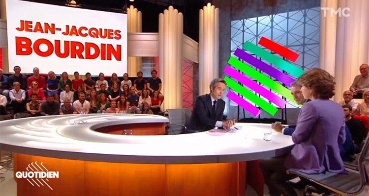Quotidien : Jean-Jacques Bourdin veut un débat Macron / Le Pen, Yann Barthès roi des audiences