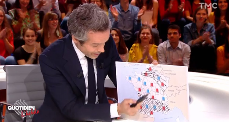 Quotidien et Yann Barthès quittent l’antenne de TMC sur un échec d’audience