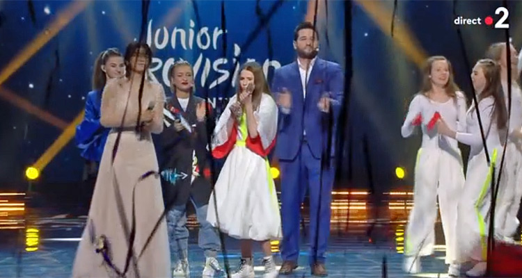 Eurovision junior 2018 (France 2) : la Pologne gagnante avec Roksana W ?giel, la France 2e avec Angelina (résultats complets)