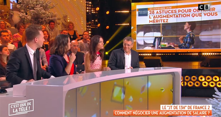 C’est que de la télé : Francesca Antoniotti ridiculisée, Valérie Bénaïm impose C8 en audience C’est que de la télé : Francesca Antoniotti ridiculisée, Valérie Bénaïm impose C8 en audience