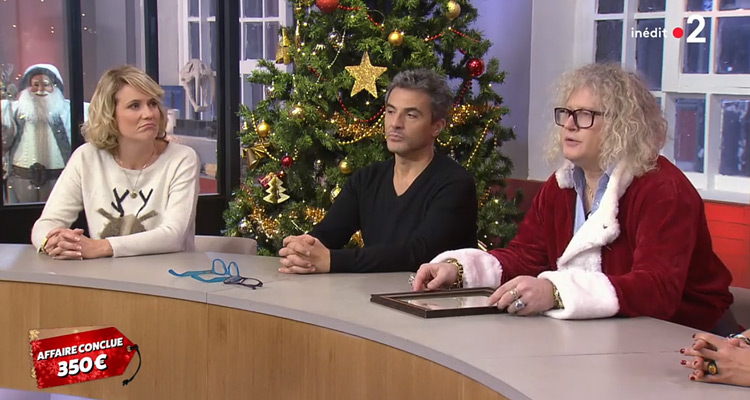Affaire conclue (audiences) : Pierre-Jean Chalençon et Sophie Davant prennent un coup de froid