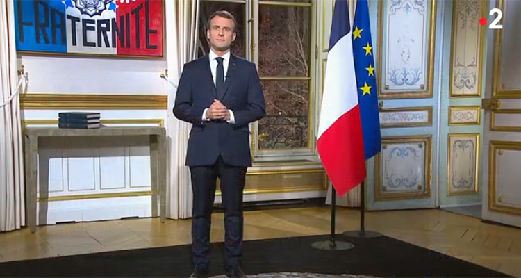 Les vœux 2019 d’Emmanuel Macron suivis par 11 millions de Français sur TF1, France 2, France 3 et M6