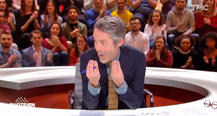 Quotidien : Yann Barthès s’écroule en audience, TPMP à hauteur de TMC