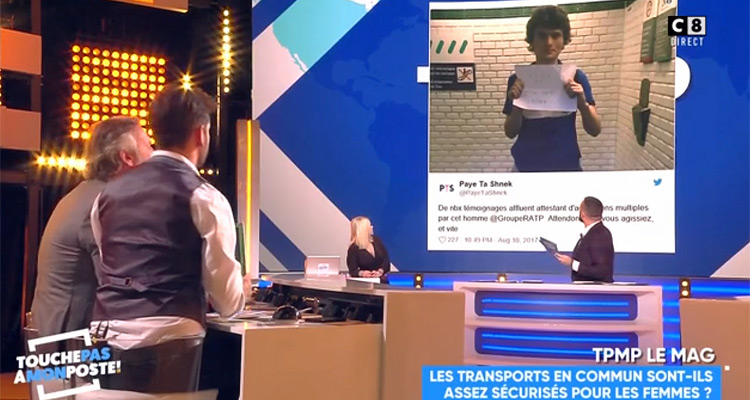 Touche pas à mon poste : Francesca Antoniotti envahie par des insectes, Cyril Hanouna met à terre Yann Barthès