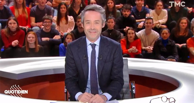 Quotidien (audiences) : Yann Barthès s’envole en audience, TPMP en résistance sur C8