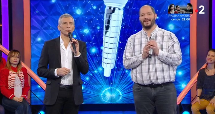 N’oubliez pas les paroles : la maestro Justine battue par Aurélien après 10 victoires, record d’audience historique pour Nagui N’oubliez pas les paroles : la maestro Justine battue par Aurélien après 10 victoires, record d’audience historique pour Nagui